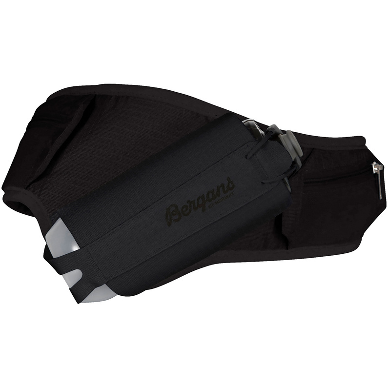 Набедренная сумка Drive 1 Bergans, черный сумка поясная для инструментов квт см 01 с держателем 250x290х170 мм