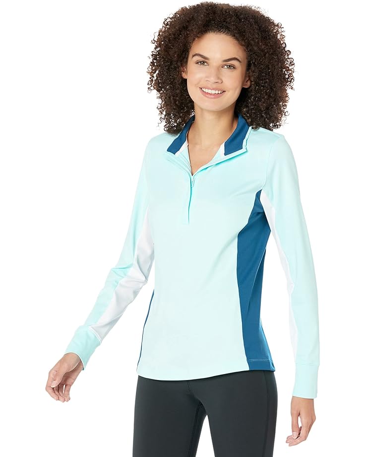 

Куртка Under Armour Storm Midlayer 1/2 Zip, цвет Fuse Teal/White/Metallic Silver