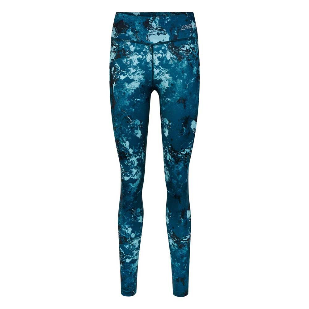

Леггинсы Hummel TE Digi Sandstorm AOP Mid Waist, синий