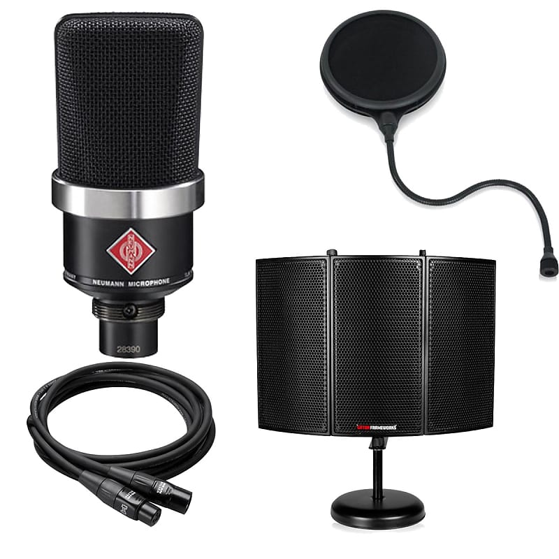 Микрофон Neumann TLM 102 mt Large Diaphragm Cardioid Condenser Microphone студийный микрофон neumann tlm 102 bk studio set