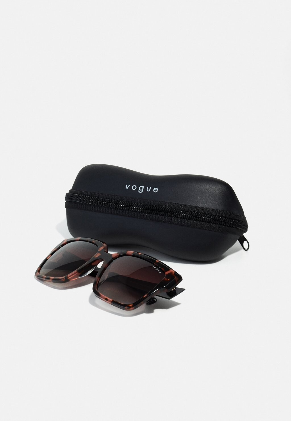 

Солнцезащитные очки VOGUE Eyewear, красно-черепаховый/коричневый с градиентом фиолетового цвета и черного цвета