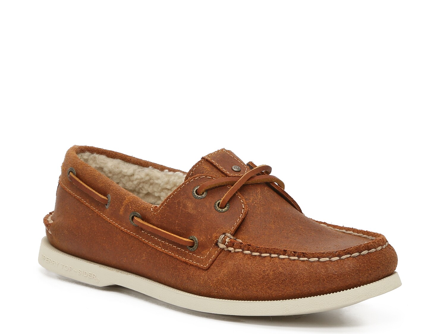 

Лодочные туфли на подкладке SeaCycled Sperry, темный загар