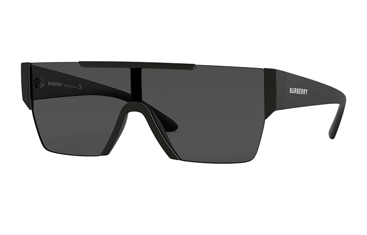 Очки солнцезащитные мужские Burberry в квадратной оправе, черный солнцезащитные очки burberry be 4291 40496g белый серый