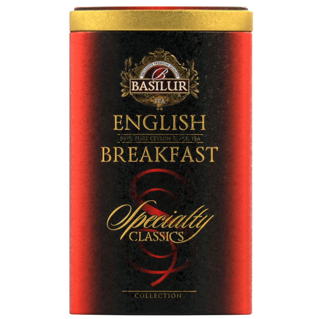 

BASILUR English Breakfast - Чай черный листовой в декоративной банке, 100 г х1 шт. sarcia.eu