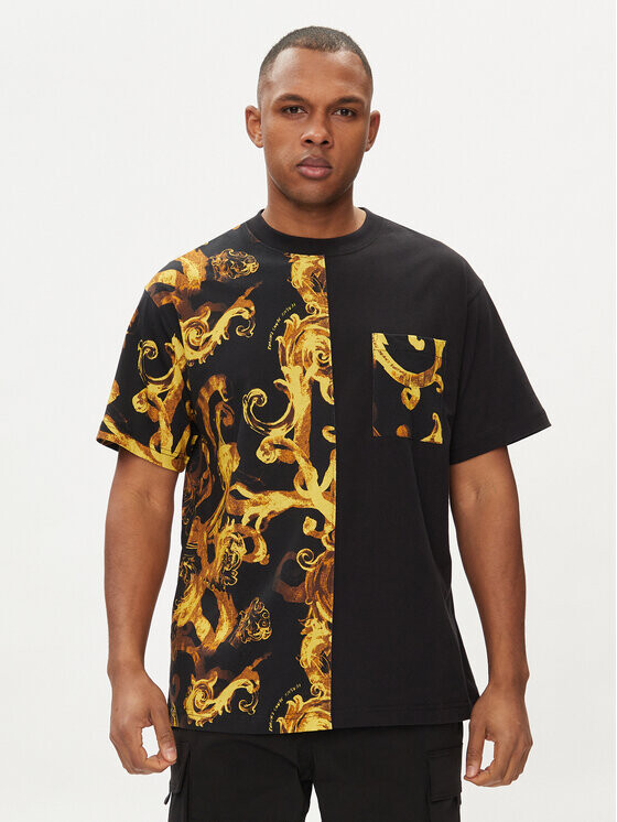 

Футболка стандартного кроя Versace Jeans Couture, черный