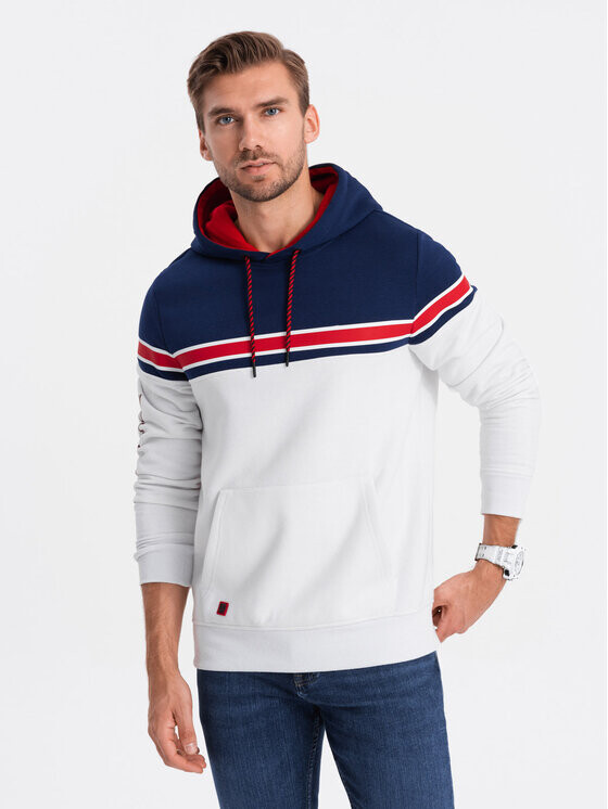 

Толстовка regular fit Ombre, белый