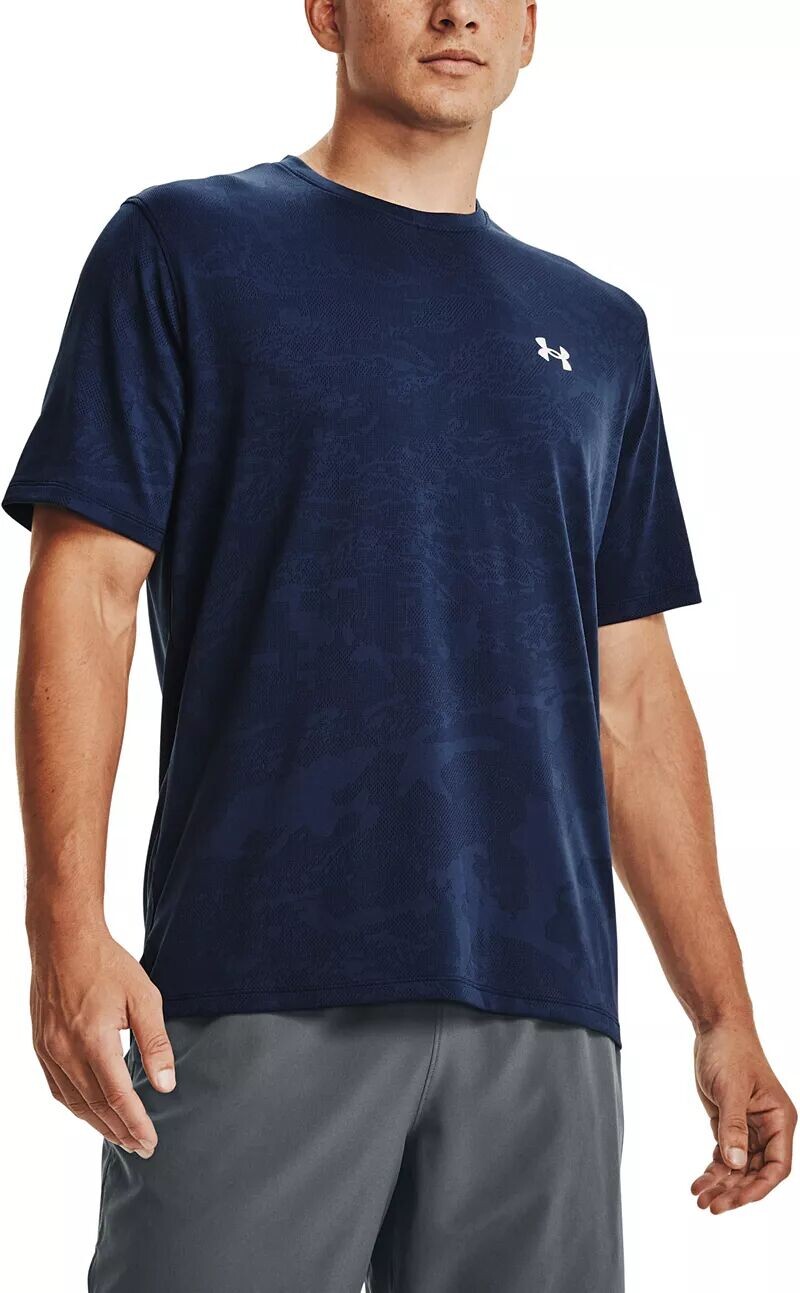 

Мужская рубашка с камуфляжным принтом Under Armour Training с коротким рукавом