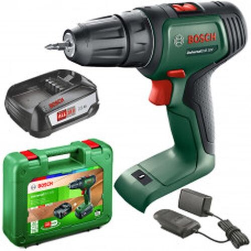 Аккумуляторная дрель-шуруповёрт Bosch UniversalDrill 18V дрель шуруповёрт ayger ap18li