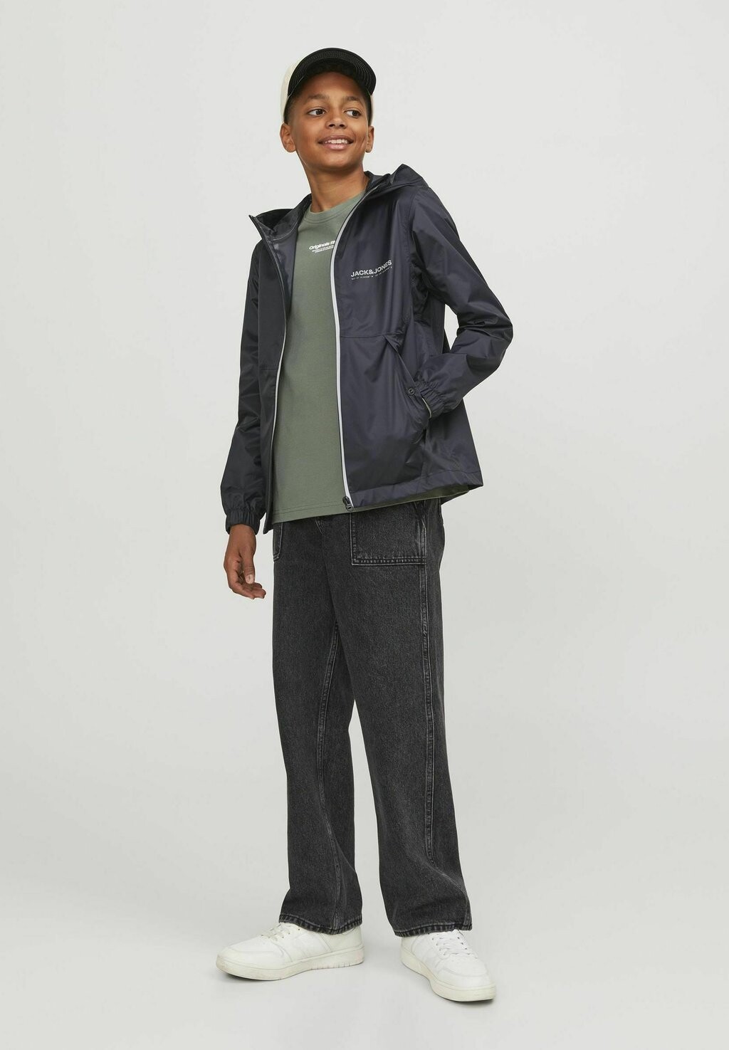 

Дождевик Jack & Jones Junior, цвет black