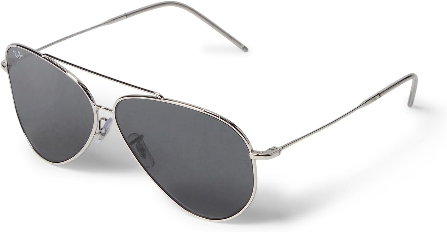 

Солнцезащитные очки 62 mm 0RBR0101S Aviator Reverse Ray-Ban, цвет Silver/Dark Grey