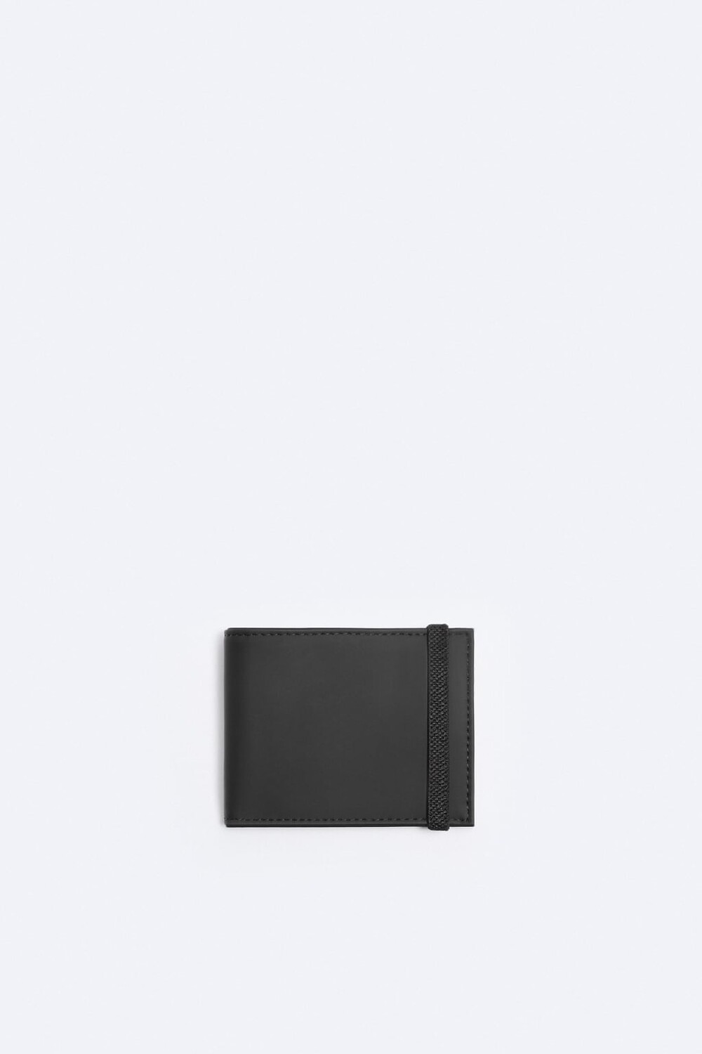 

Прорезиненный кошелек ZARA, черный