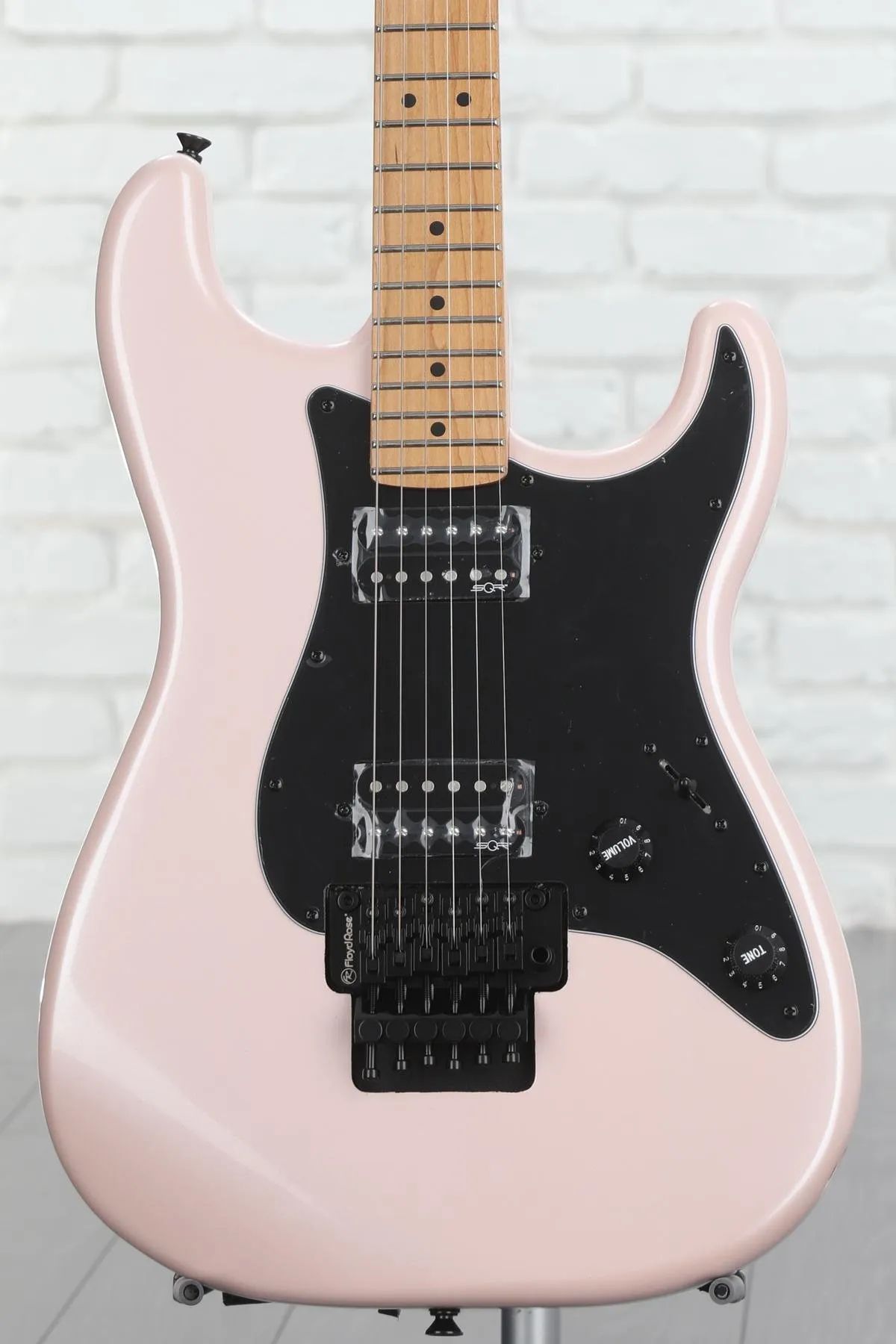 

Squier Contemporary Stratocaster HH FR — Shell Pink Pearl