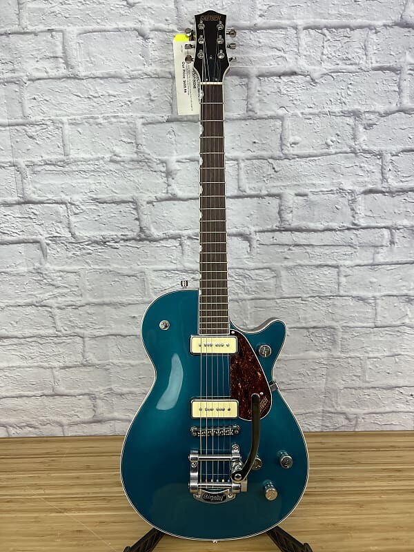 

Электрогитара Gretsch G5210T-P90 Electromatic Jet Two 90 2023 - Present - Petrol
