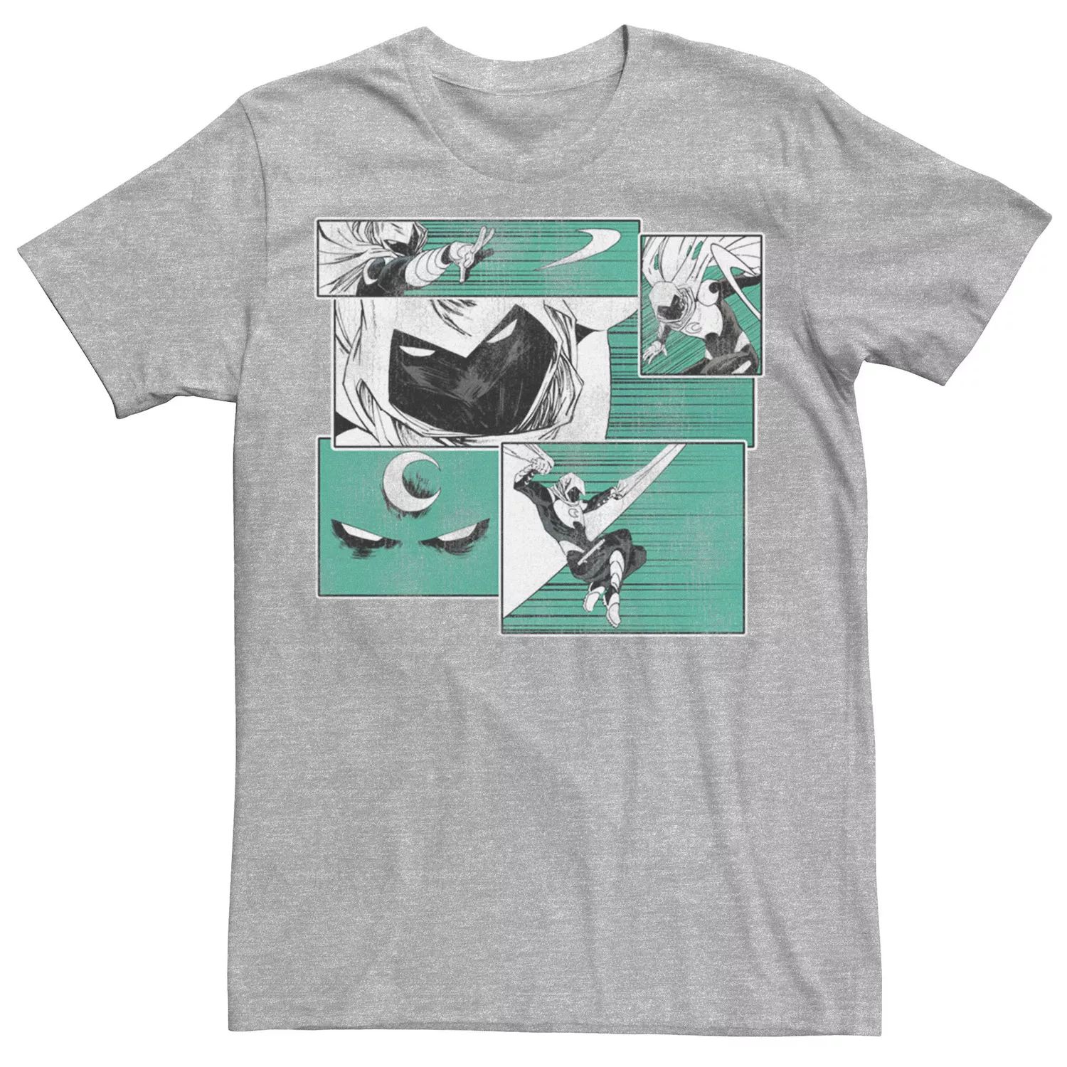Мужская футболка Moon Knight со вставками Marvel набор фигурок marvel moon knight khonshu moon knight