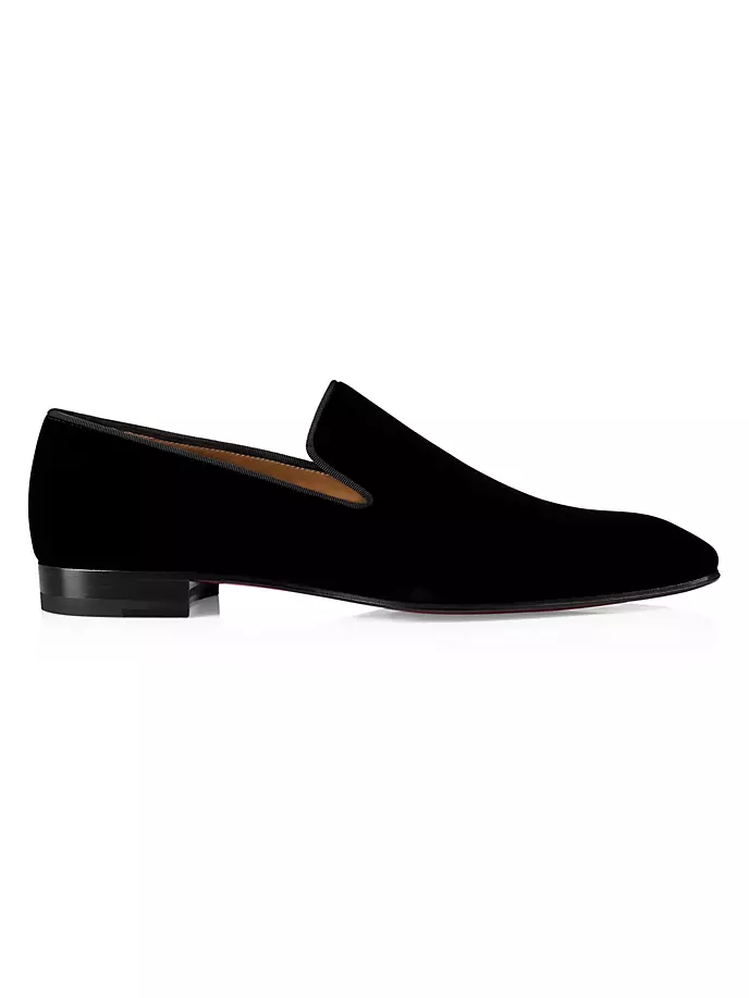 

Бархатные балетки Dandelion Christian Louboutin, черный