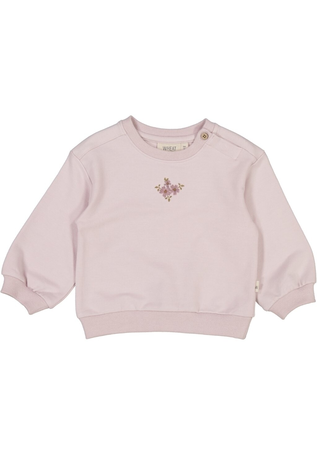

Толстовка MIT STICKEREI ELIZA Wheat, цвет soft lilac