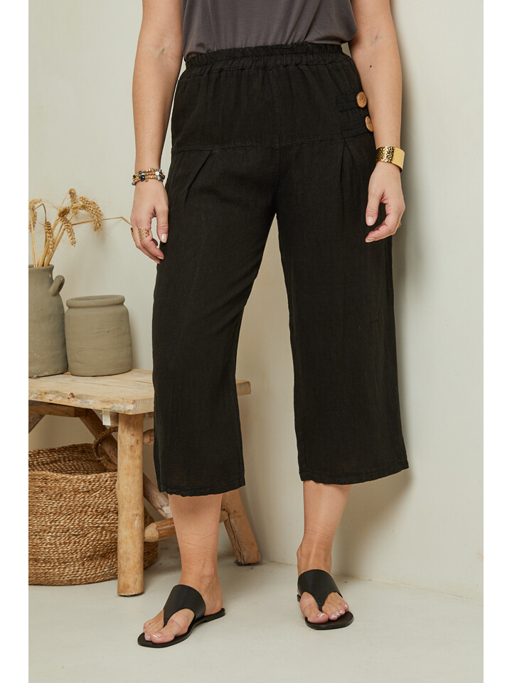 

Брюки Curvy Lady Leinen Hose, черный