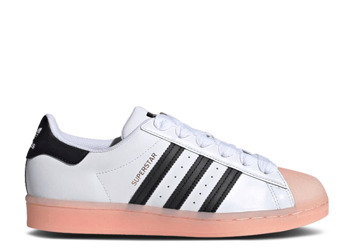 

Кроссовки adidas Wmns Superstar 'Rubber Shelltoe - Coral', розовый