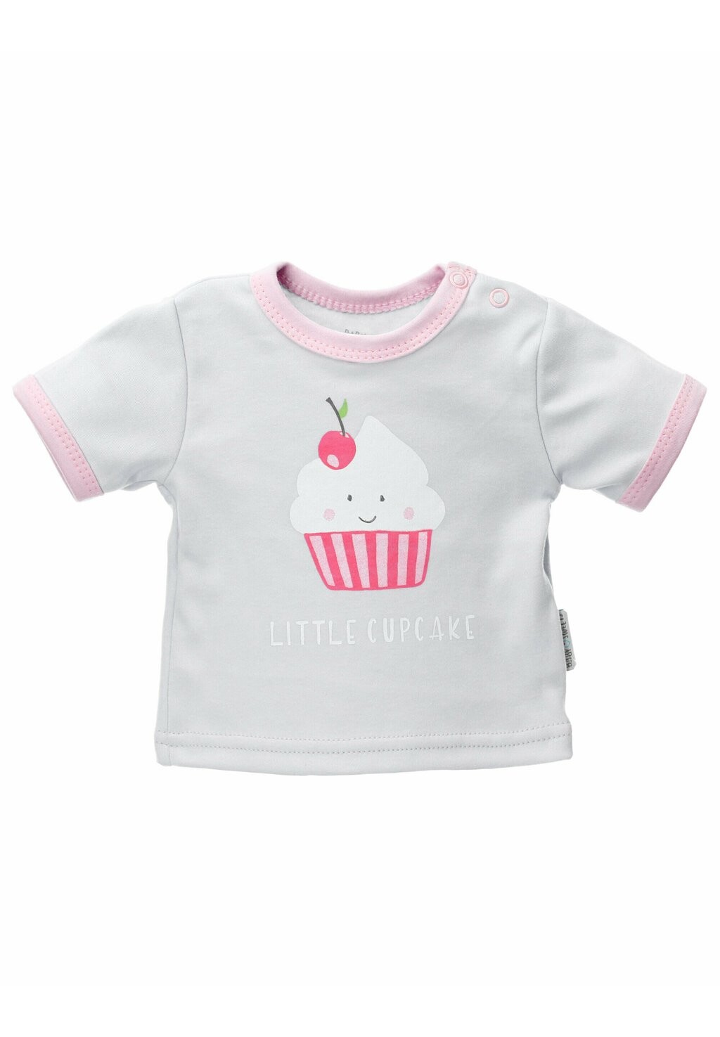 

Футболка с принтом LITTLE CUPCAKE Baby Sweets, цвет grey light pink