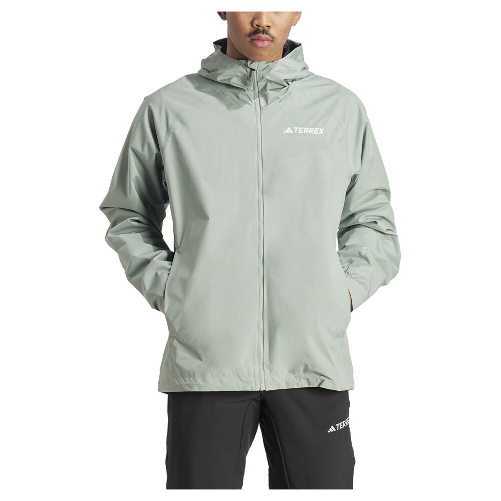 

Куртка adidas Multi 2L Rain Dry, зеленый