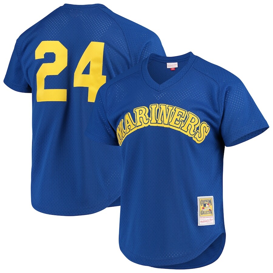 

Джерси Mitchell & Ness Seattle Mariners, роял