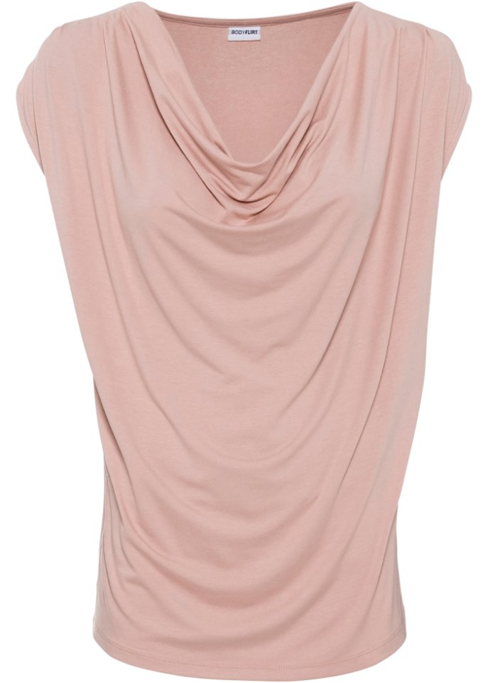 Рубашка «водопад» Bodyflirt, розовый ночная рубашка bodyflirt розовый