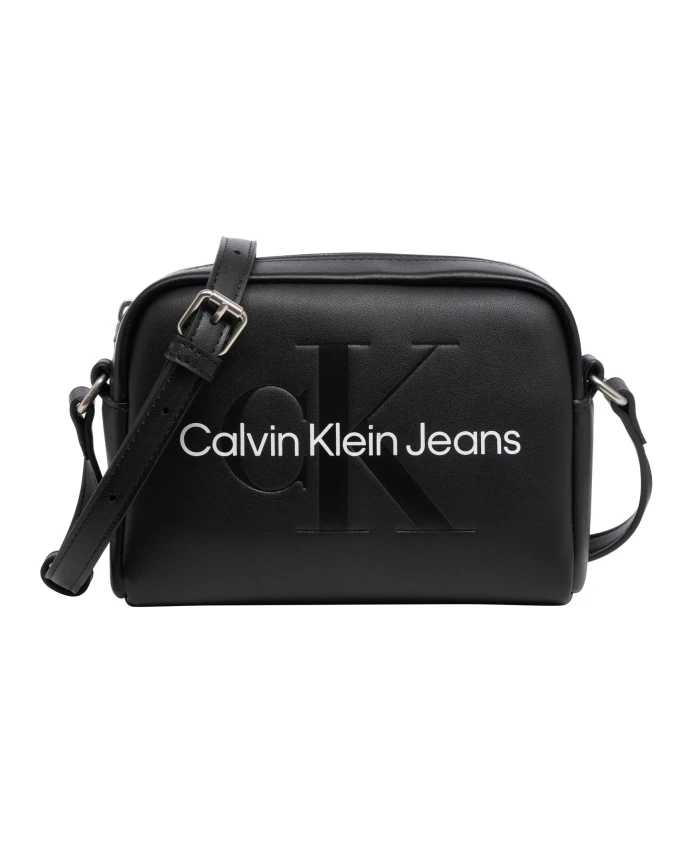 

Стильная сумка через плечо с регулируемым ремешком. Calvin Klein Jeans, черный