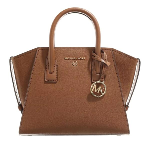 

Сумка avril small tz satchel Michael Michael Kors, коричневый