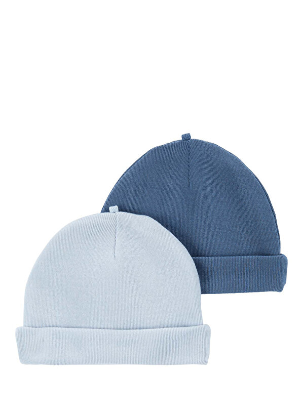 Синяя шапка для мальчика, комплект из 2 шт. Carter's