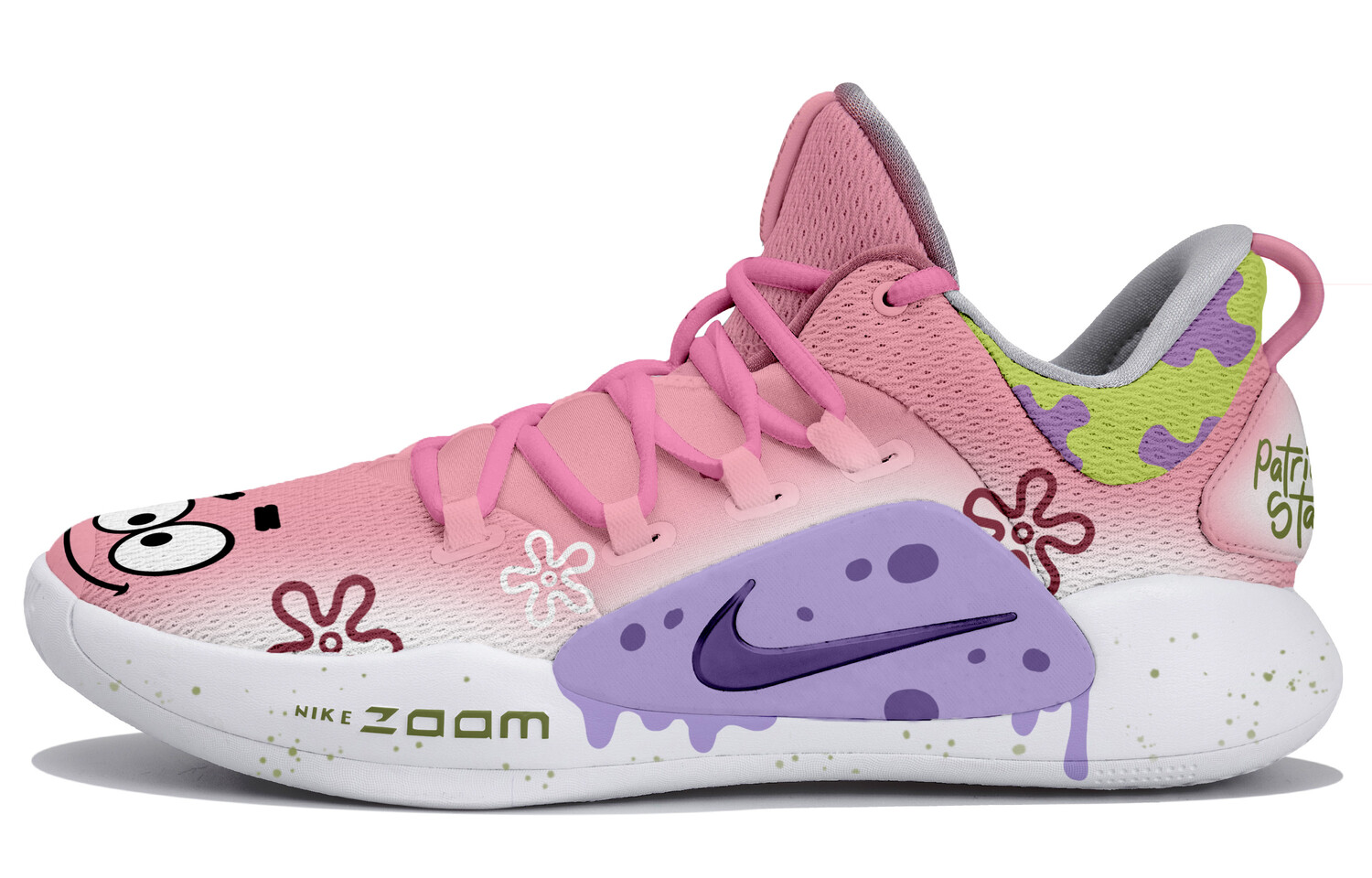 

Баскетбольные кроссовки Hyperdunk X мужские с низким верхом белые/розовые/фиолетовые Nike