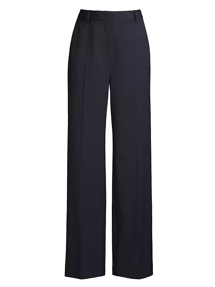 

Широкие брюки из смесовой шерсти Orbita Weekend Max Mara, цвет ultramarine