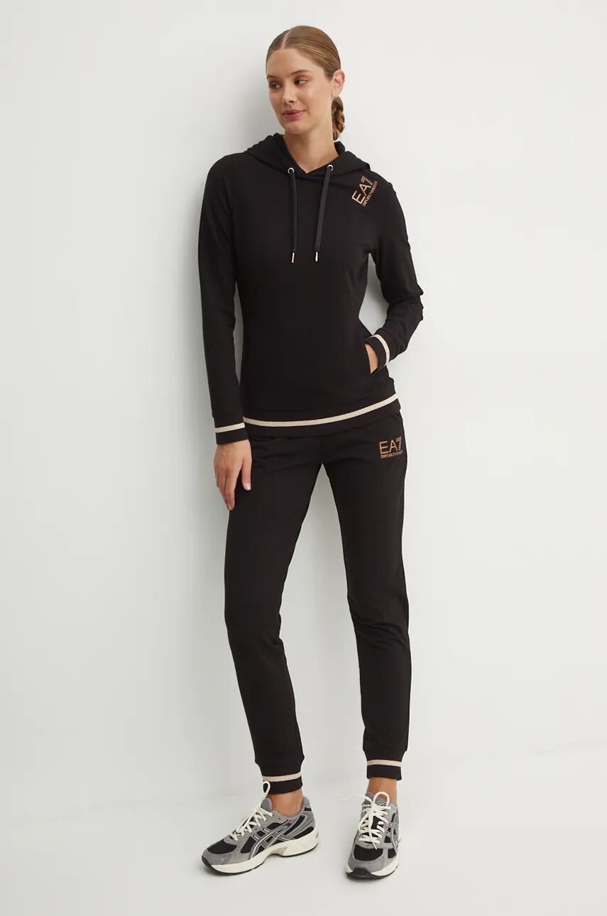 

Спортивный костюм EA7 Emporio Armani, черный