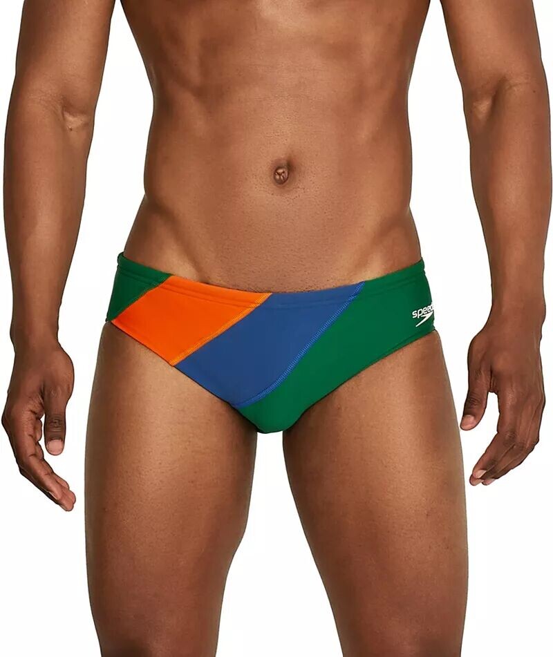 

Мужской купальник Speedo с цветными блоками и солнечными панелями