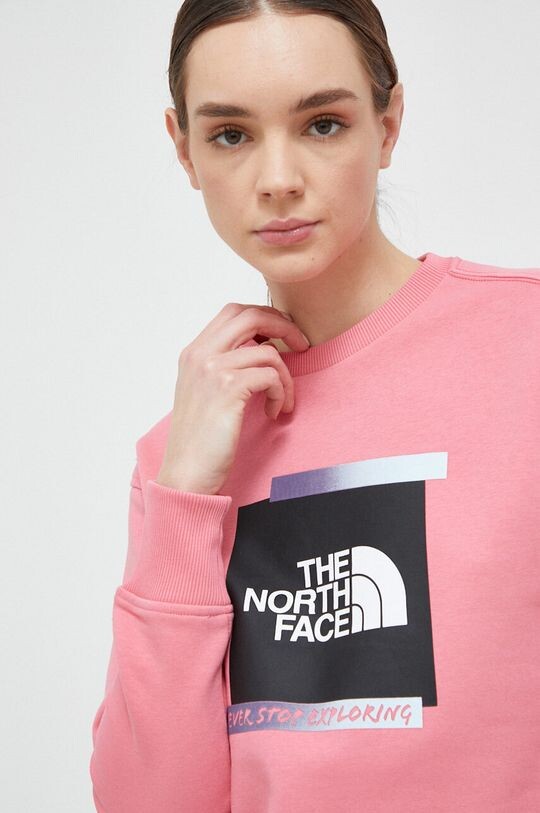 

Толстовка The North Face, розовый