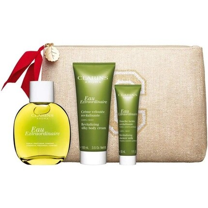 

Clarins Eau Extraordinaire Collection Крем для душа с молочком для душа, подарочный набор, 100 мл — в упаковке