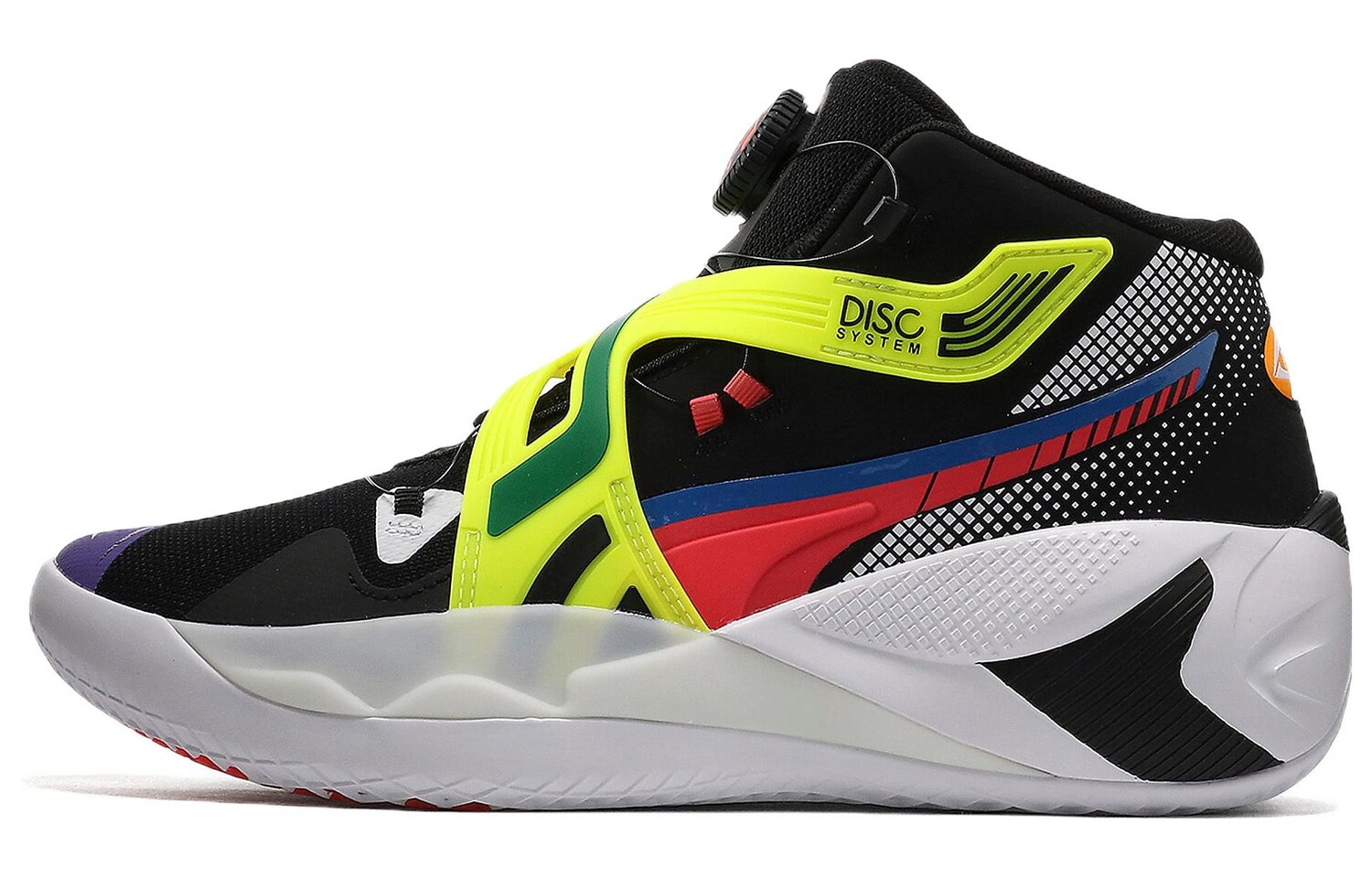 

Баскетбольные кроссовки Puma Disc Rebirth черный/желтый