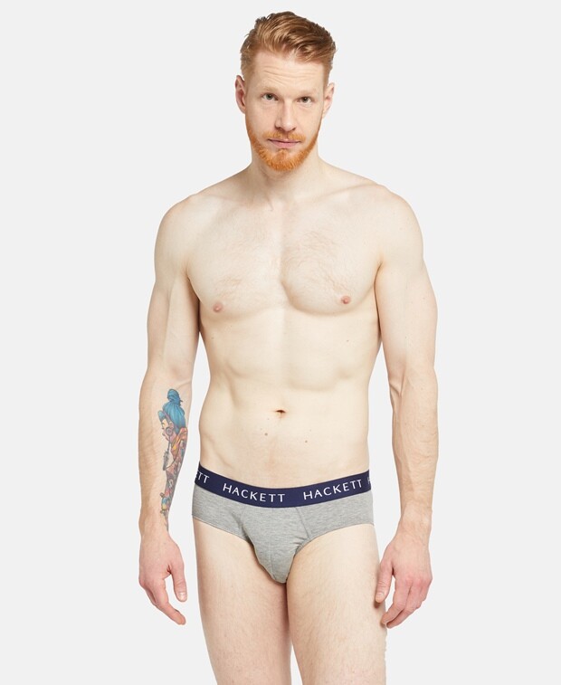 

Трусы, упаковка 3 шт. Hackett London, серый