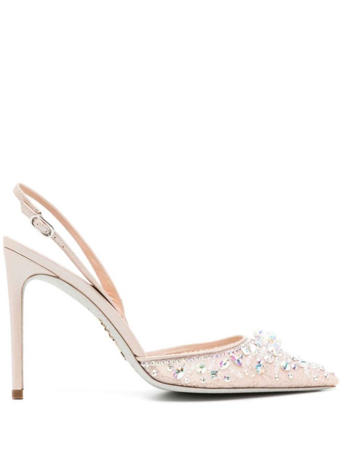 

René Caovilla туфли Cinderella 105, розовый