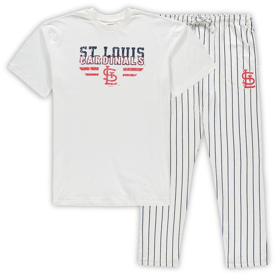 

Пижамный комплект Concepts Sport St Louis Cardinals, белый