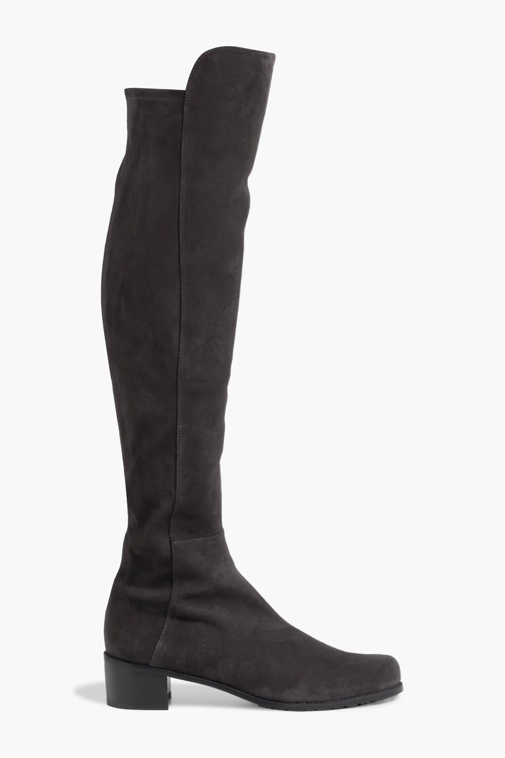 

Замшевые ботфорты Allserve Stuart Weitzman, темно-серый