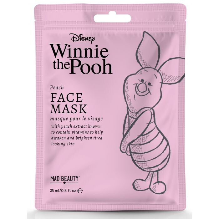 

Маска для лица Winnie The Pooh Mascarilla Facial Piglet Mad Beauty, 25 ml