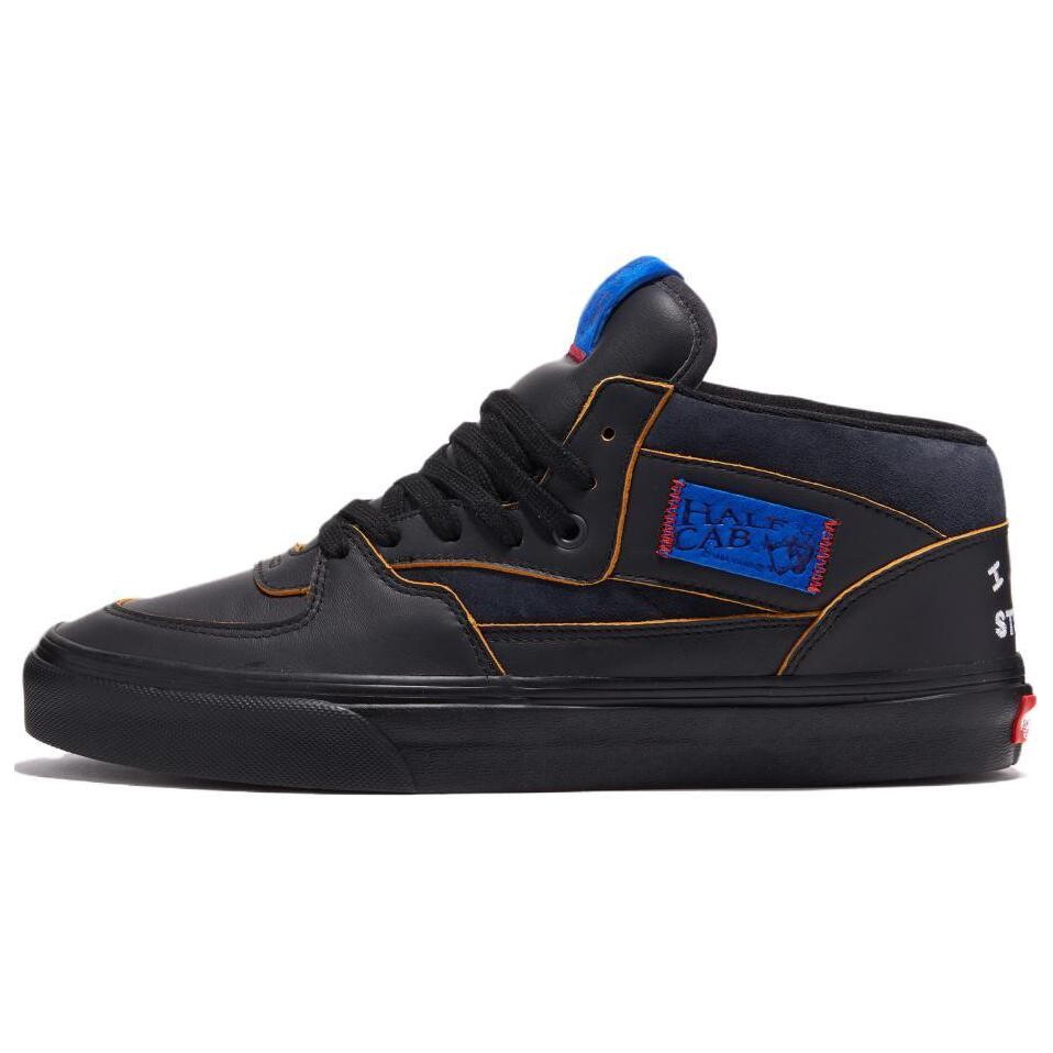 

Кроссовки Vans Skateboarding Shoes Unisex Mid-top Black, черный