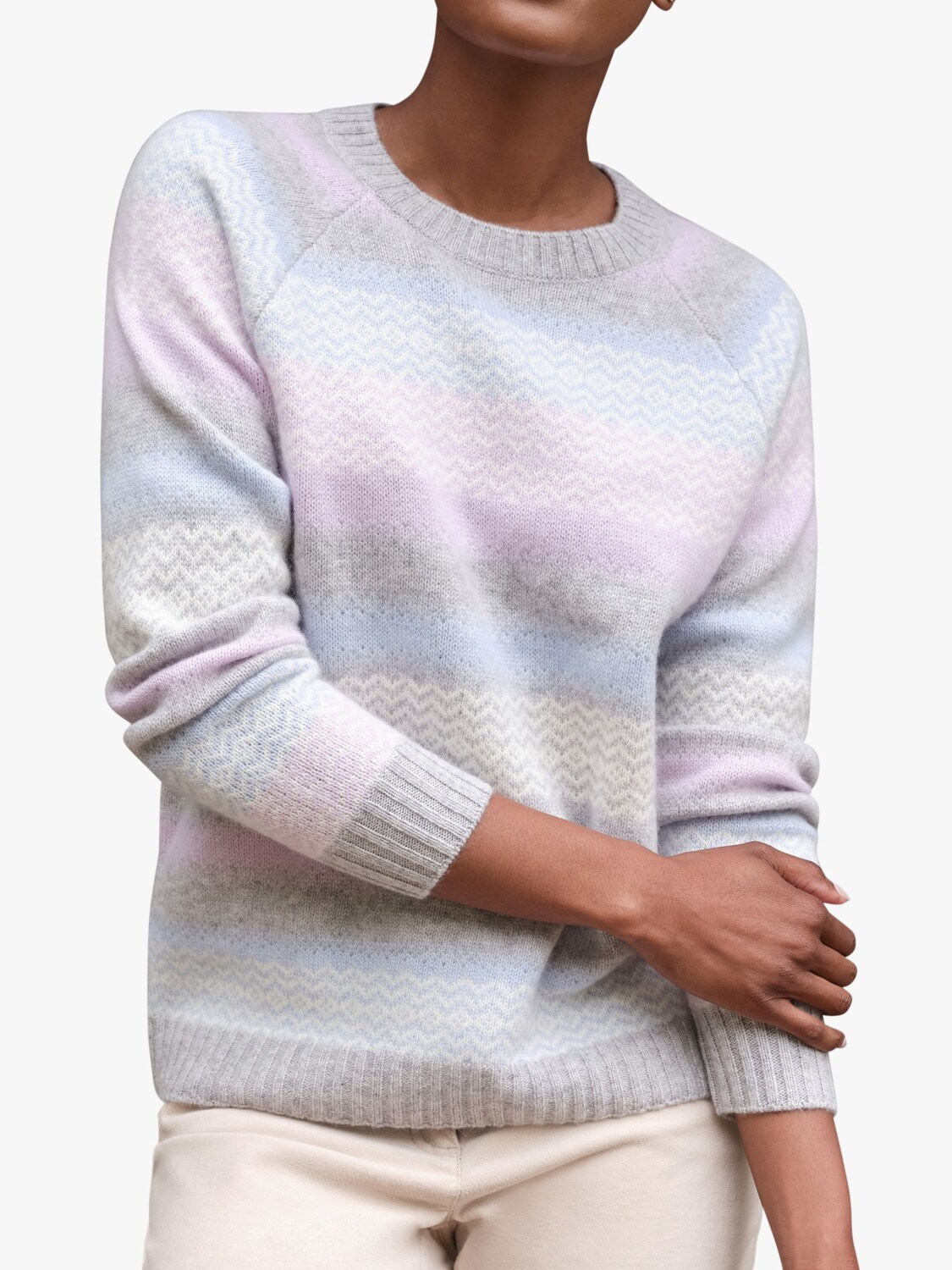

Кашемировый джемпер Pure Collection Fairisle, Fairisle