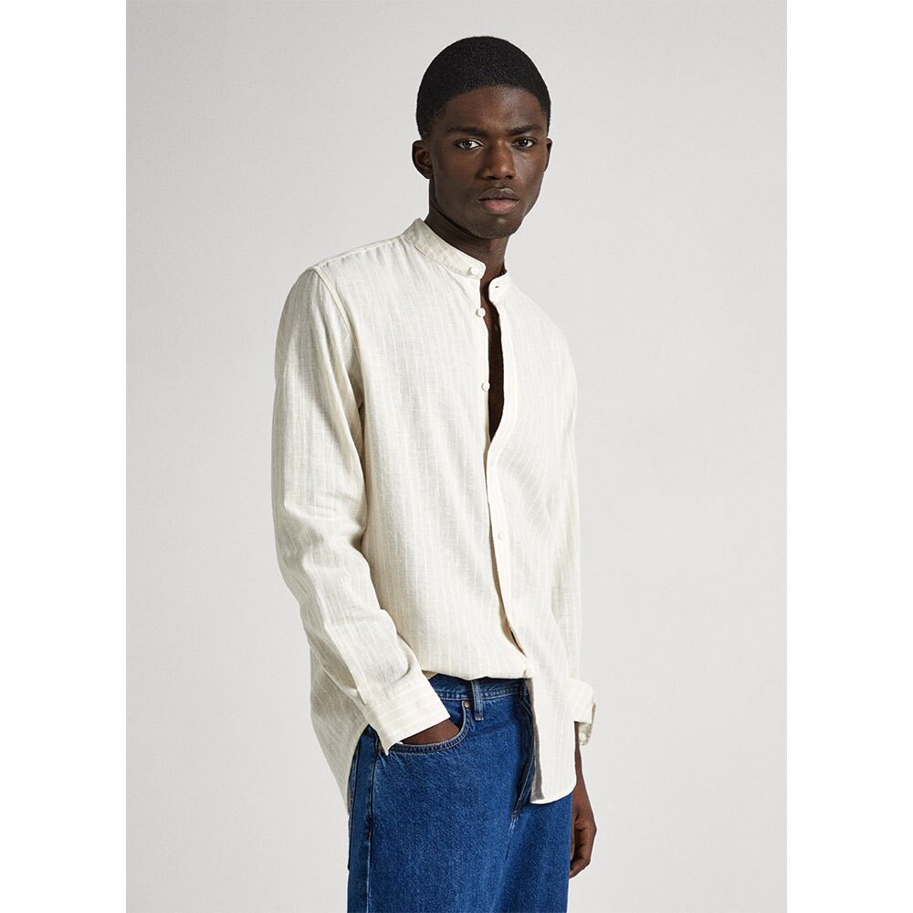 

Рубашка с длинным рукавом Pepe Jeans Pamphill, бежевый