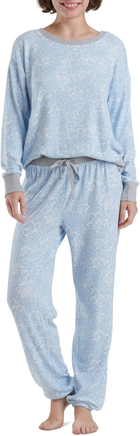 

Пижамный комплект с длинными рукавами из матового джерси Westport Splendid, цвет Brush Floral