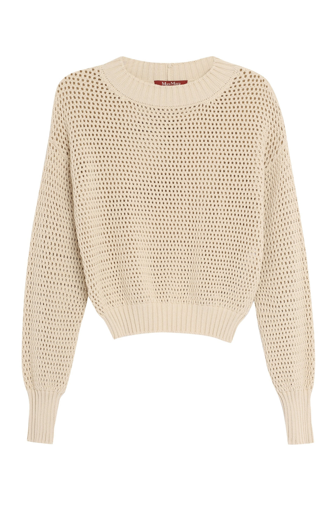 

Хлопковый свитер Matassa Max Mara, цвет beige