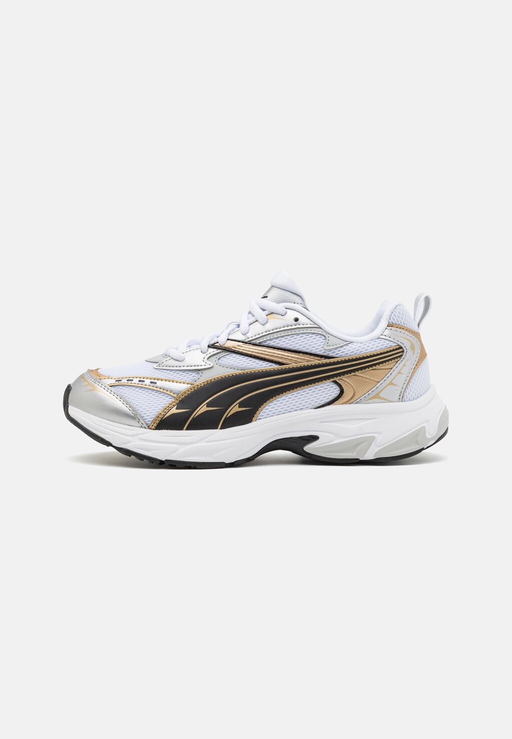 

Кроссовки низкие MORPHIC UNISEX Puma, цвет white/gold/silver