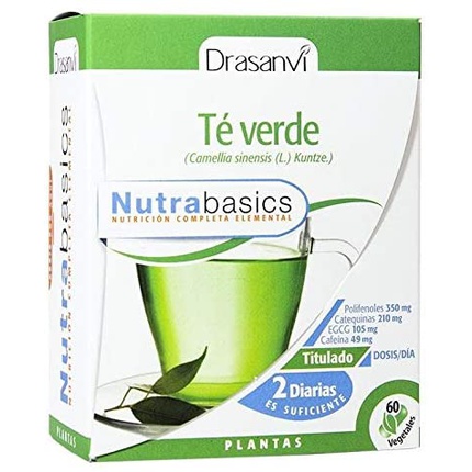 Drasanvi - Nutrabasics Green Tea 60 Capsules