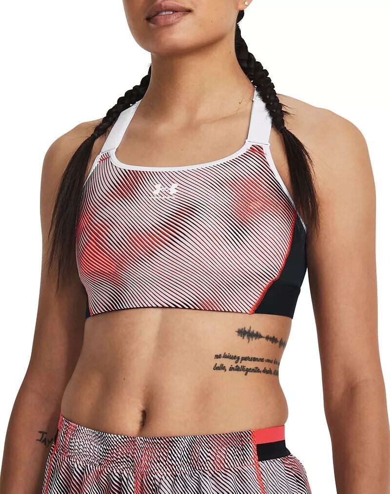 

Женский спортивный бюстгальтер с высоким принтом Under Armour
