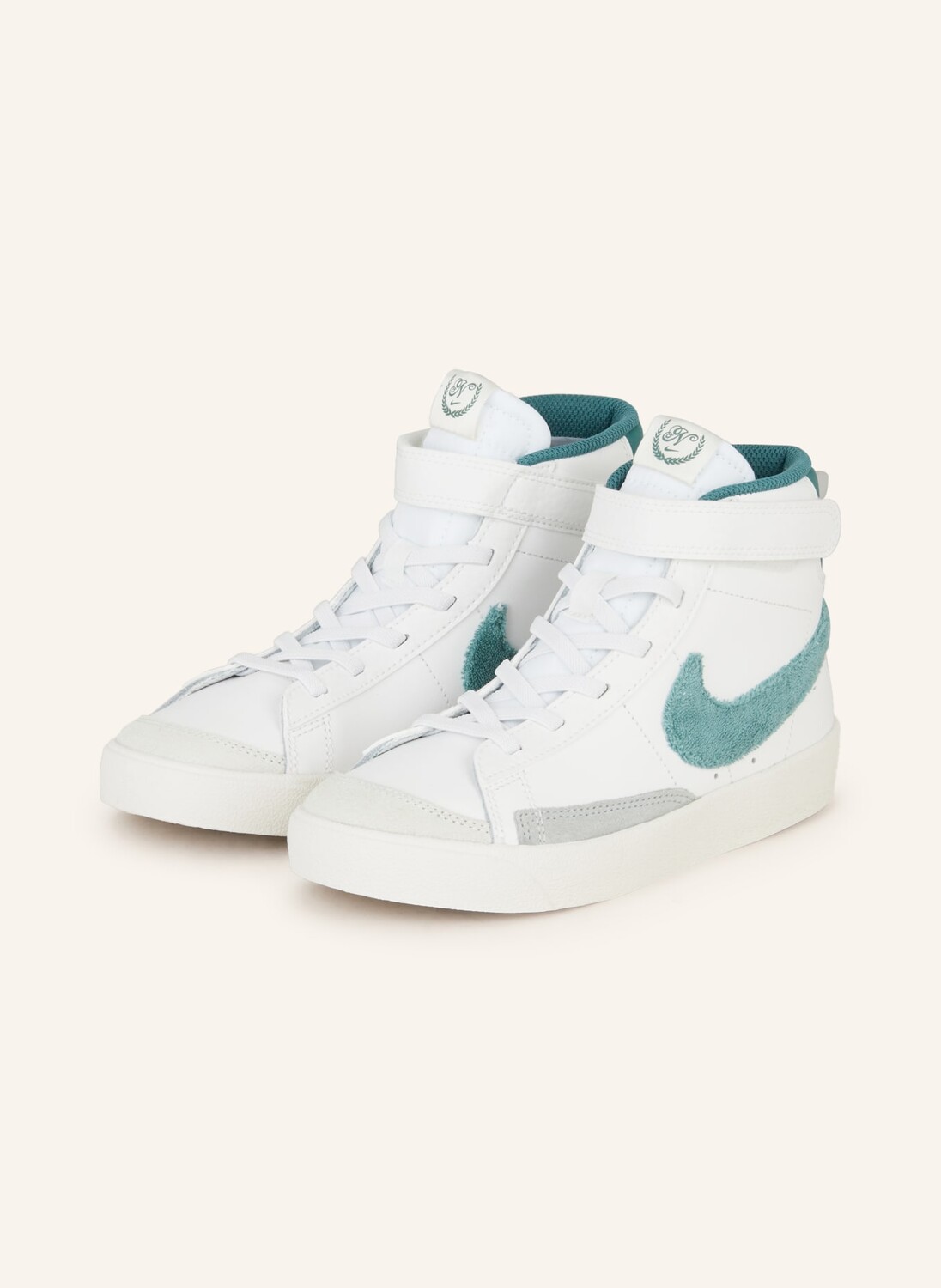 

Высокие кеды Blazer середины '77 Nike, белый